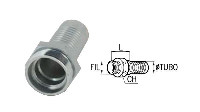CONEXÃO HIDRÁULICA CES 20 MACHO DN16-M30X2