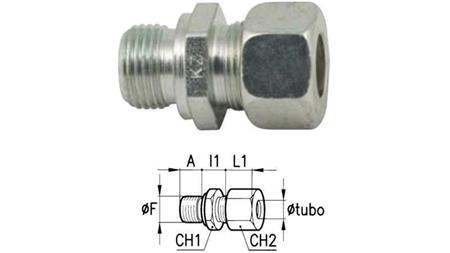 REDUTOR HIDRÁULICO WGE 8 L-1/4