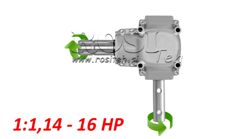 CAIXA DE CÂMBIO L-150J 1:1.14 (16HP-12KW)