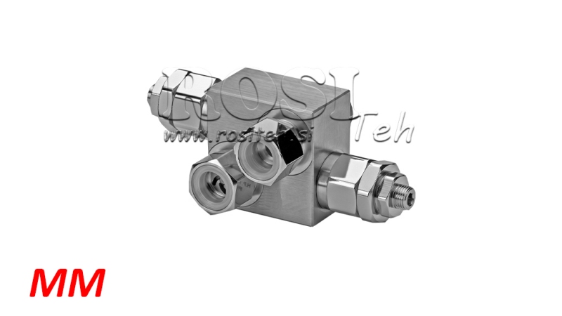 REGULADOR DE PRESSÃO HIDRÁULICA 20-130 BAR PARA MOTOR HIDRÁULICO MM