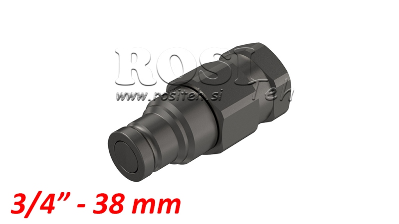 ACOPLAMENTO RÁPIDO ESCAVADEIRA FFH MACHO 3/4 38MM