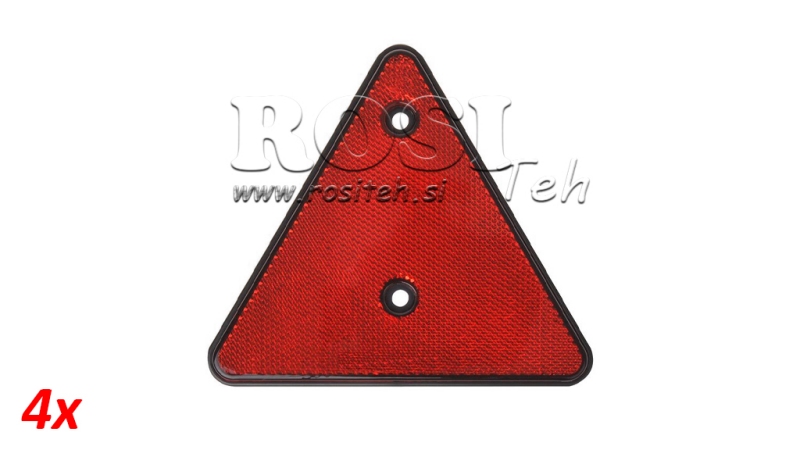 REFLETOR TRIANGULAR (4PCS)