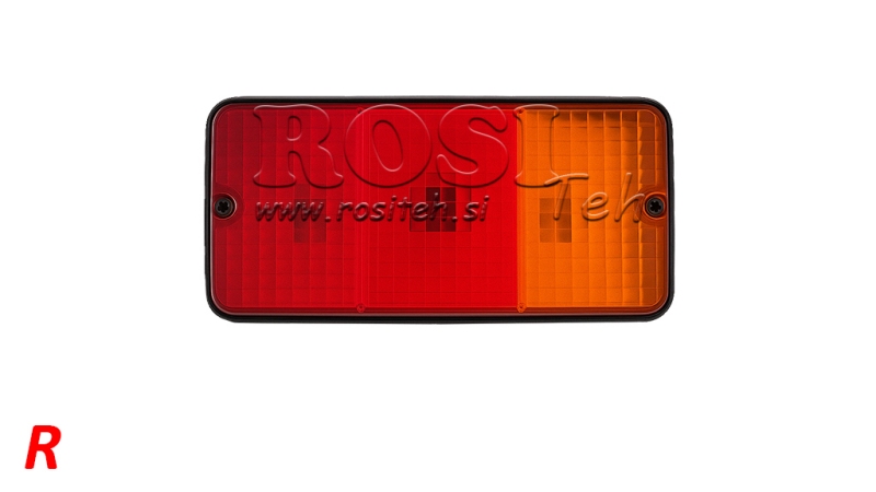 LUZ RETANGULAR TRASEIRA 3 POSIÇÕES