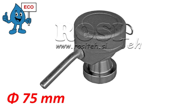 BOLA TRICOLOR PARA CAIXÃO DE CARGA Φ75 ECO