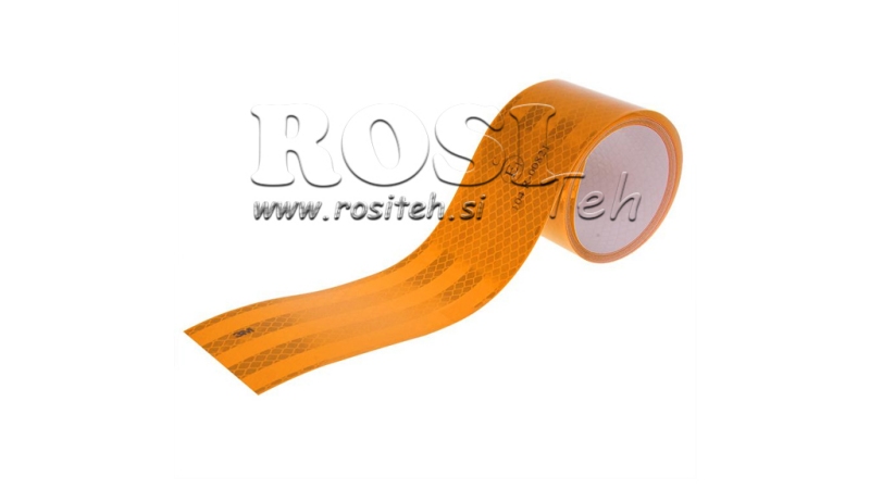 FITA REFLEXIVA 3M - AMARELA - 1 metro