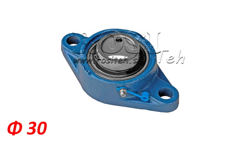 ROLAMENTO NA CARCAÇA UCFL 206 - fi 30mm