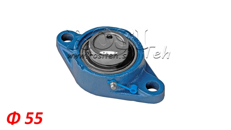 ROLAMENTO NA CARCAÇA UCFL 211 - fi 55mm