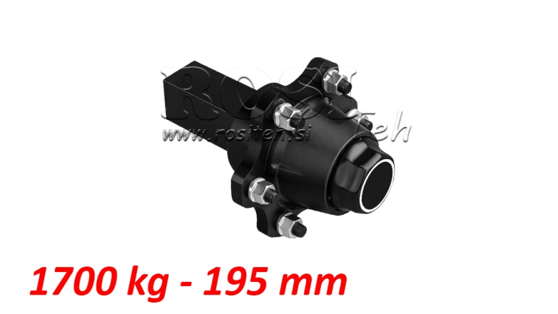 POLOSOVINA brez zavor (6vijakov - krog 50mm)  1.700 kg l.195 mm