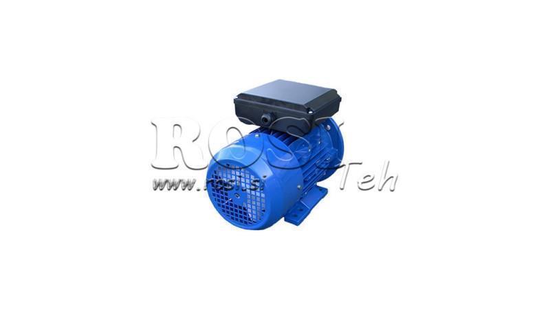0.25KW-MOTOR ELÉTRICO MY 63 2-2_2780RPM 1FASE PÉS+FLANGE-B3B5