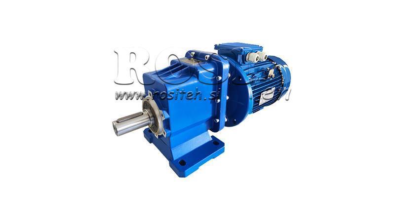 Motor Elétrico 3Fase 1.5kW COM REDUTOR ERC03 MS90 56rpm