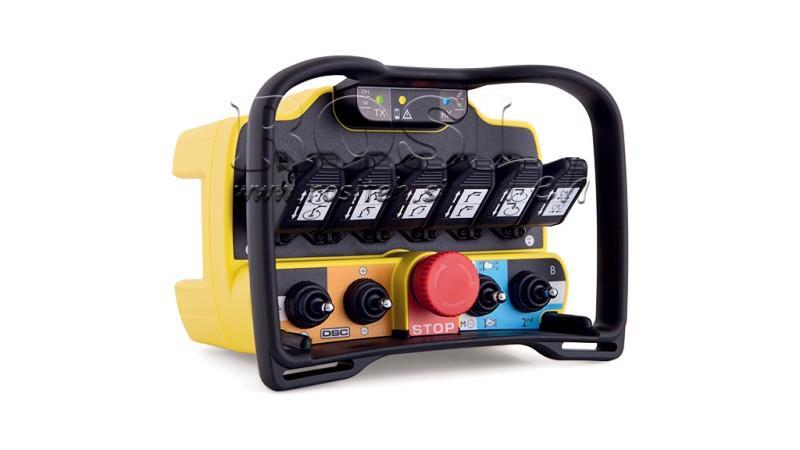 CONTROLE REMOTO POR RÁDIO - PROPORCIONAL - ZEUS2 M6 10019 Padrão