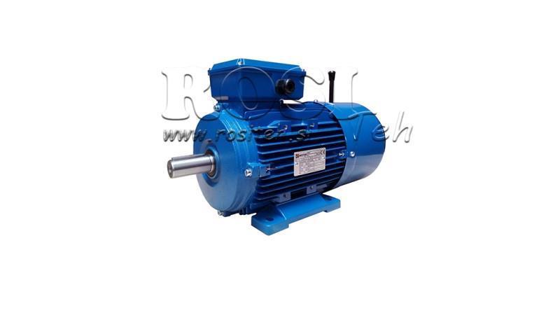1.5kW-MOTOR ELÉTRICO COM FREIO MSH 90L1-4_1400rpm 3Fases pés-B3