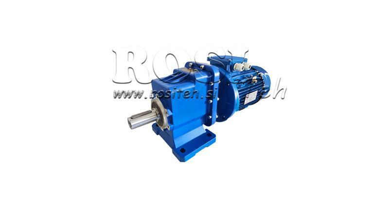 MOTOR ELÉTRICO 3Fase 0.75kW COM REDUTOR ERC02 MS80 58rpm
