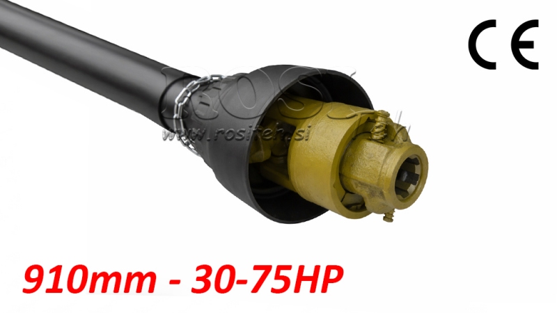 EIXO CARDÃ ECO 910mm 30-75HP COM EMBRAIAGEM DE RODA LIVRE