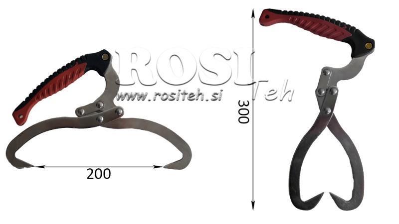 GARRA DE FLORESTA MANUAL 300 mm