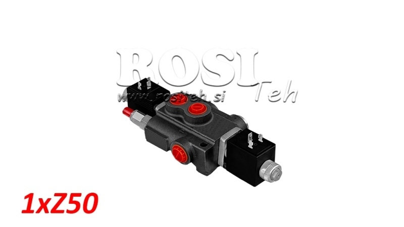 VÁLVULA MONOBLOCO ELETRO-HIDRÁULICA 1xZ50