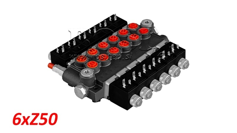 VÁLVULA MONOBLOCO ELETRO-HIDRÁULICA 6xZ50