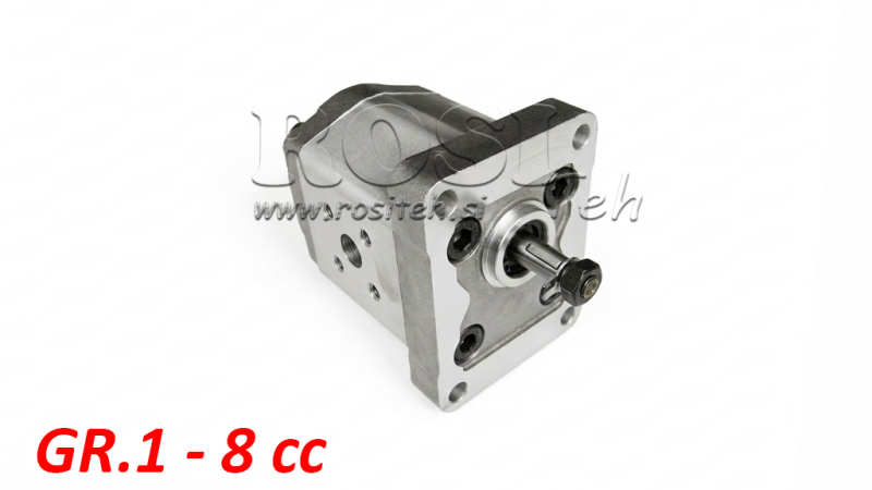 BOMBA HIDRÁULICA GR.1 8.0 CC DIREITA - FLANGES