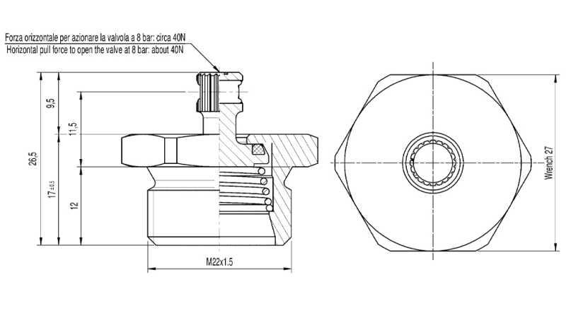ODUŠNIK ZA REZERVOAR