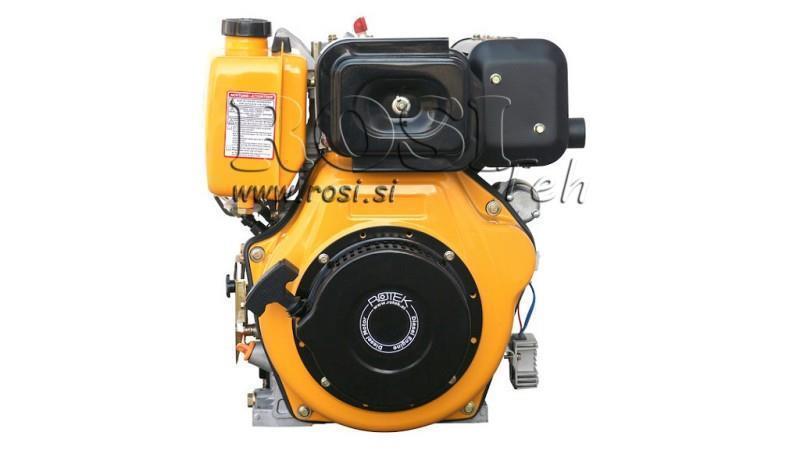 motor diesel 474cc-8.0kW-3.600 RPM-E-KW25x88-partida elétrica