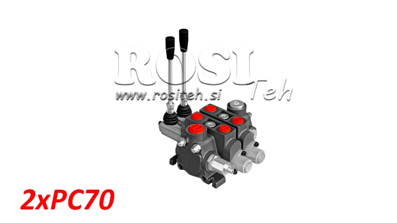 HIDRAVLIČNI VENTIL 2xPC70