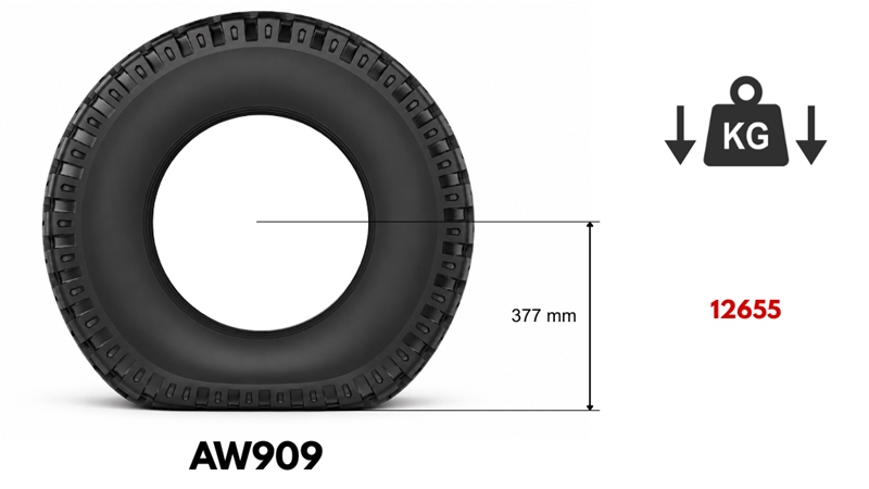 15,0/55-17 PNEU AW909 (14 PR)