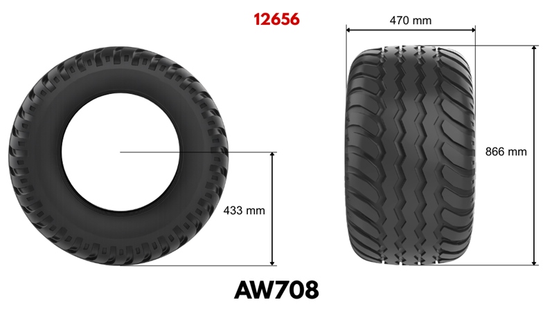 19,0/45-17 PNEU AW708 (14 PR)