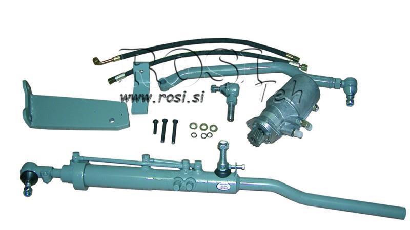 CONJUNTO DE DIREÇÃO HIDRÁULICA AUXILIAR MASSEY FERGUSON 165 203 Motor