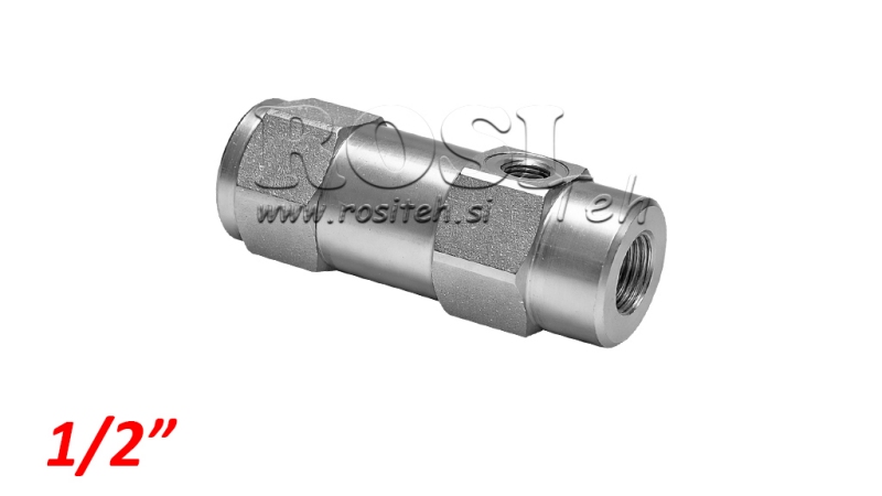 VÁLVULA BLOCO VBPSL 1/2 SD UNIDIRECIONAL COM PILOTO.