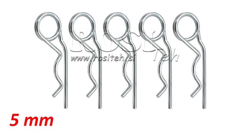 CONTRAPINO COM MOLA DUPLA Φ 5 MM (5PCS)