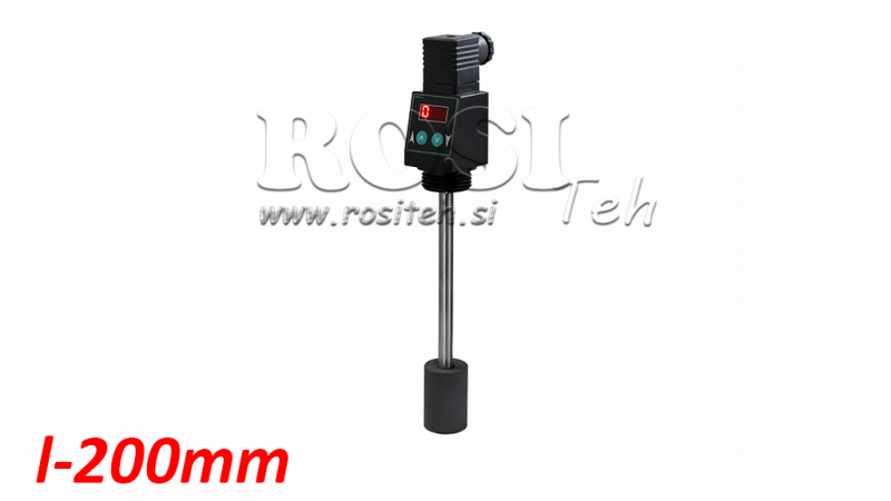 MEDIDOR DE NÍVEL ELETROMAGNÉTICO L-200MM