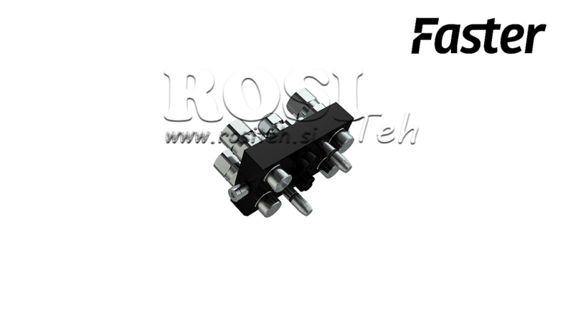 ACOPLAMENTO MULTI-FASTER 6VIAS BSP 1/2 PARTE MÓVEL