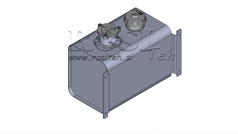 TANQUE METÁLICO SUPERIOR 40 LIT 320X290X475MM