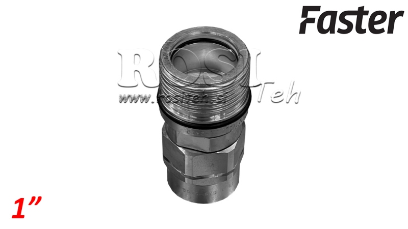 ACOPLAMENTO RÁPIDO ROSCADO CVV FÊMEA 1