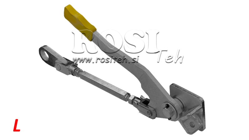 MANIVELA DE FECHAMENTO DO PAINEL LATERAL - ESQUERDA