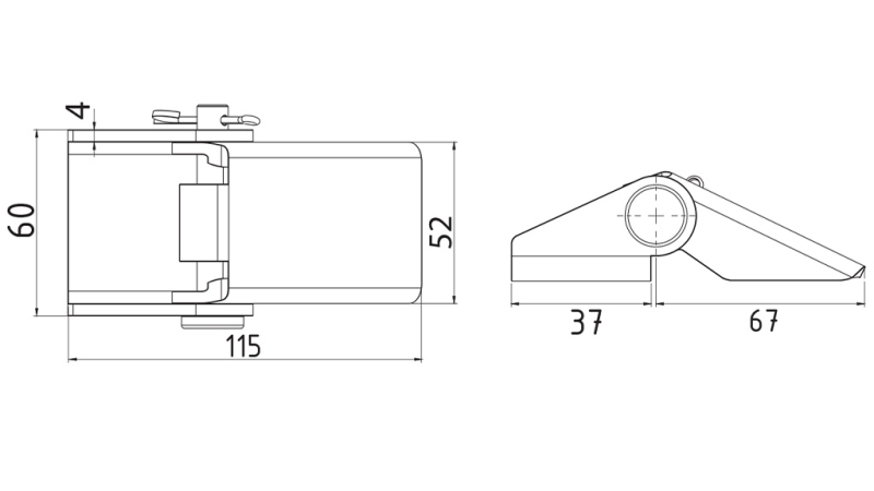 HINDA DE PAINEL LATERAL DA CARROÇA - PEQUENO