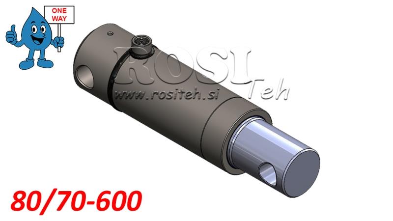 CILINDRO HIDRÁULICO MONO 80/70-600