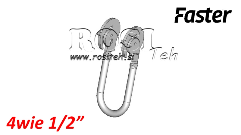 ALAVANCA PARA MULTI-FASTER 4VIAS 1/2 PARTE FIXA