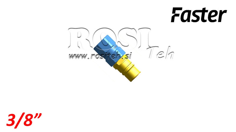 CONECTOR RÁPIDO MACHO PARA MULTI-FASTER 3/8 PARTE MÓVEL