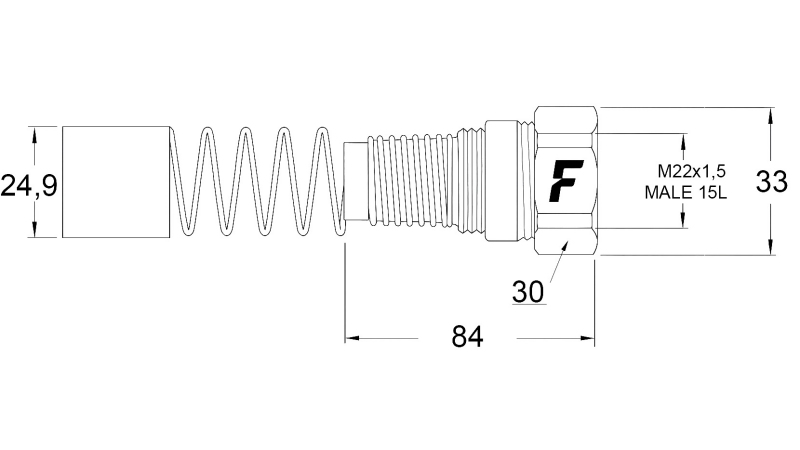 CONECTOR RÁPIDO FEMEA PARA MULTI-FASTER 1/2 PARTE FIXA