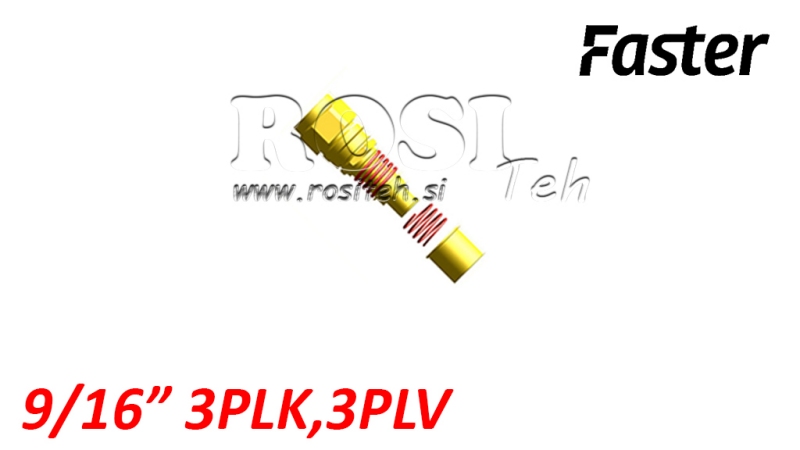 CONECTOR RÁPIDO FEMEA PARA MULTI-FASTER 9/16 3PLK 3PLV PARTE FIXA