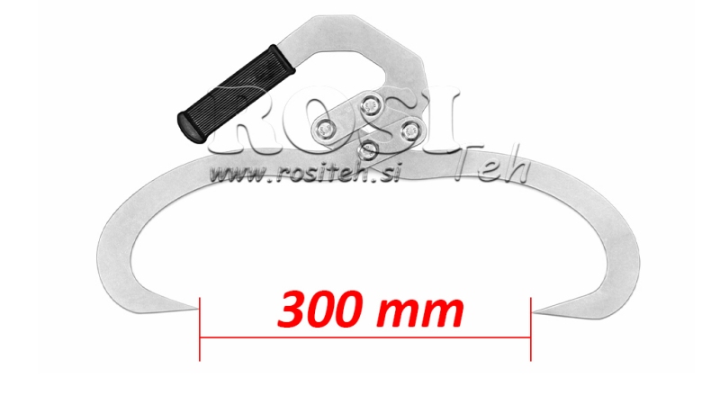 GARRA FLORESTAL MANUAL HD30 (300 MM) - GALVANIZADAS