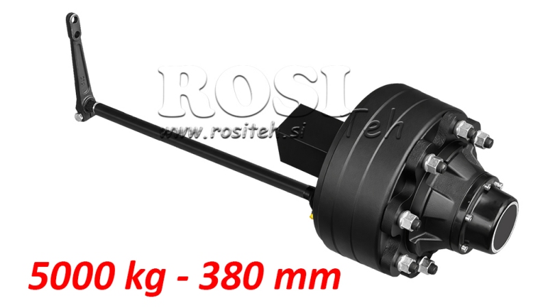 POLOSOVINA Z ZAVORAMI (8vijaki - kvadrat 90) 5.000 kg l.380 mm