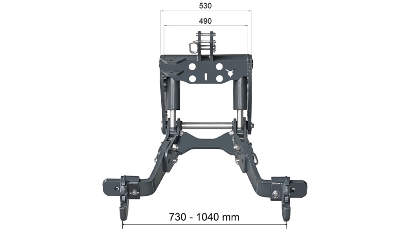 LEVANTE HIDRÁULICO FRONTAL UNIVERSAL FLEX CAT. 2 1500KG