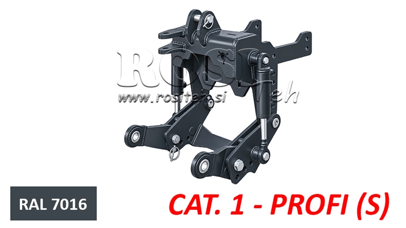 LEVANTE HIDRÁULICO FRONTAL UNIVERSAL CAT. 1 - PROFI STANDARD 800 KG