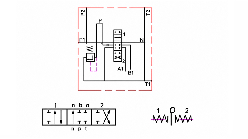 HYDRAULISK MANUEL VENTIL – 1-SEKTIONS RETNINGSVENTIL 1xR40 ECO