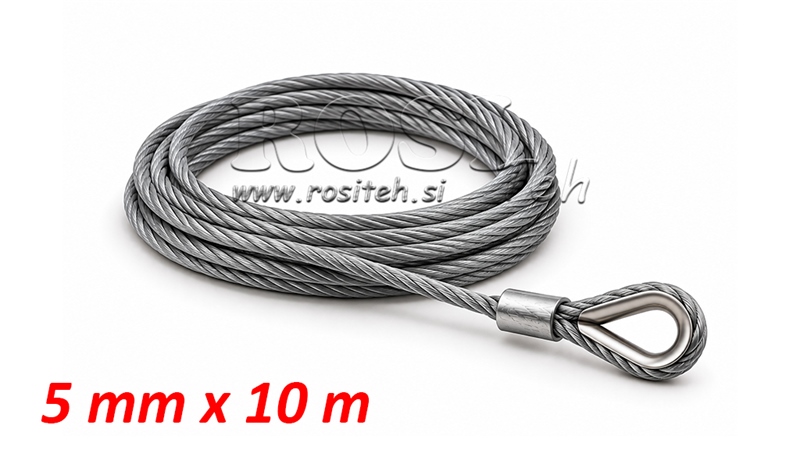 CABO DE AÇO PARA GUINCHO RS-3500 - 1585 kg
