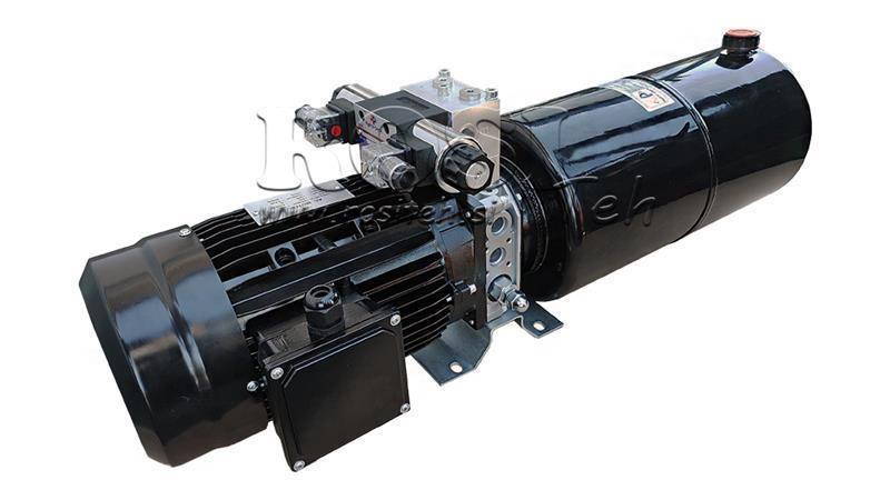 AGREGADO HIDRÁULICO MINI 230V AC (2.2 kW) 120 bar - 8.0 cc - 11.2 lit/min - tanque 12 lit