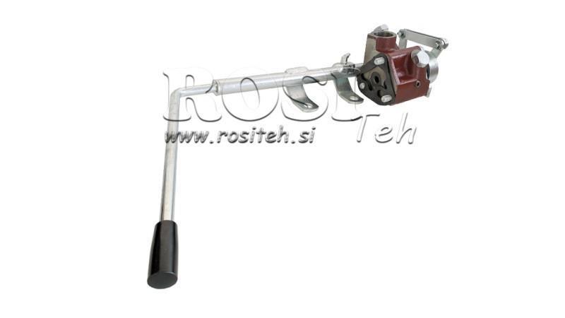 VÁLVULA HIDRÁULICA FIAT MANIVELA LONGA DIREITA