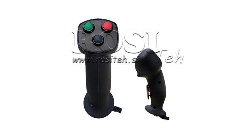 MANETE DE CONTROLE REMOTO ROSI JOYSTICK - 3 BOTÕES